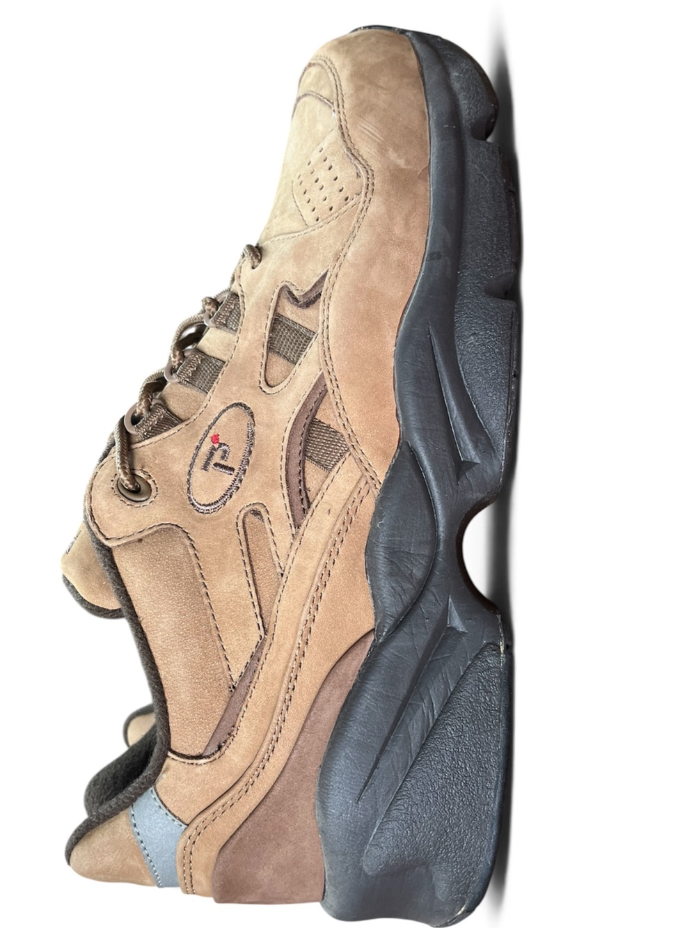 Propet Men's Casual Suede Walking Shoe - Brown